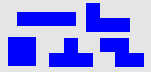 A set of tetrominoes